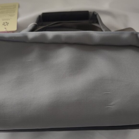 NWT Nineteen O.5 Anti-theft Sporty Hand Bag Multiple Sections Nylon Gray Color - Picture 12 of 16